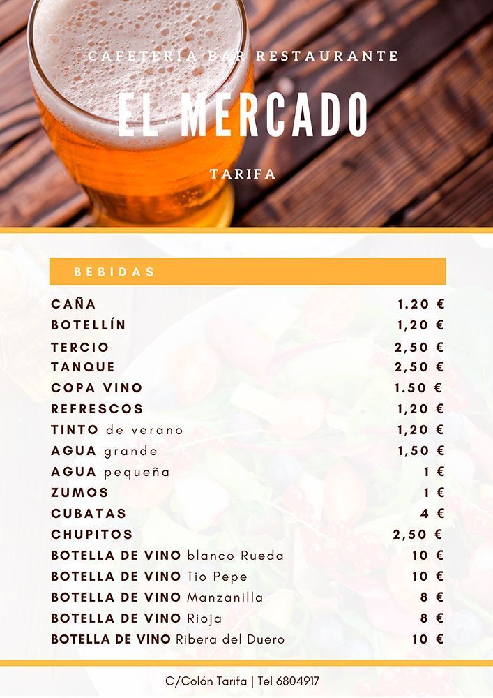 Bebidas
